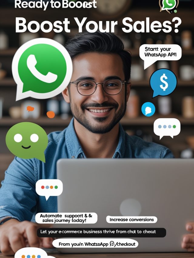 From Chat to Checkout: WhatsApp API’s Role in E-commerce Success 🌟 Simplify sales, enhance customer service, and drive growth with WhatsApp API